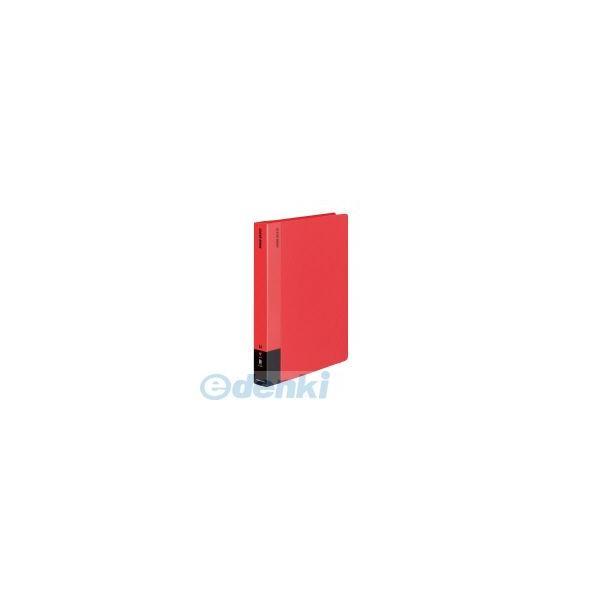 コクヨ KOKUYO ラ−585R 【4個入】クリヤーブック固定式A4縦60枚ポケット 赤 60ポケ...