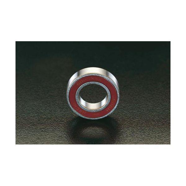 エスコ EA966AA-27 62072NSEゴムシール型ベアリング EA966AA27【キャンセル...