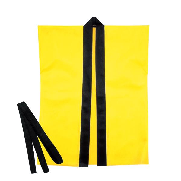 アーテック ArTec 004108 カラー不織布ハッピ袖無 小学校高学年〜中学生用 黄 4108 ...