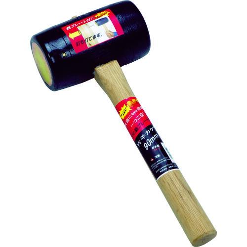 あすつく対応 「直送」 浅野木工所 17195 ＰＣ鉄プレート付片手カケヤ９０ｍｍ