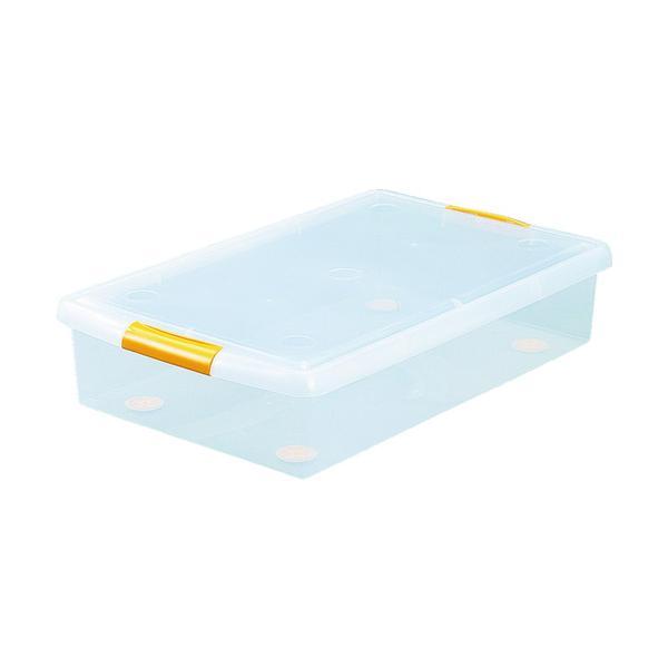 アイリスオーヤマ ＩＲＩＳ ［UG725］ ２２２０４３ 薄型ボックス ＵＧ−７２５ クリア／オレン...