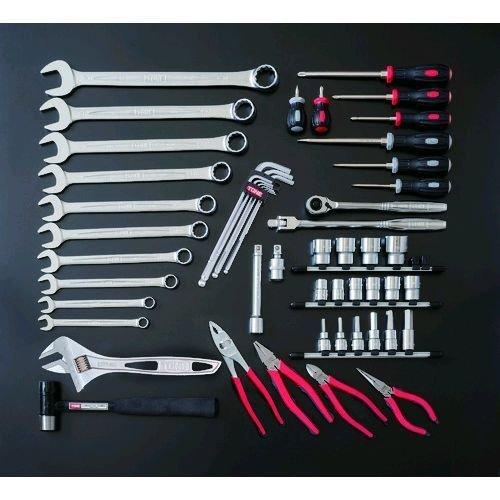 あすつく対応 「直送」 前田金属工業 ＴＯＮＥ CS411C 整備用工具セット シャッター付サービス...