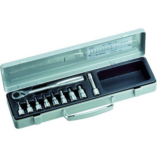 あすつく対応 「直送」 前田金属工業 ＴＯＮＥ HB3082 ヘキサゴンソケットレンチセット 吋目 ...