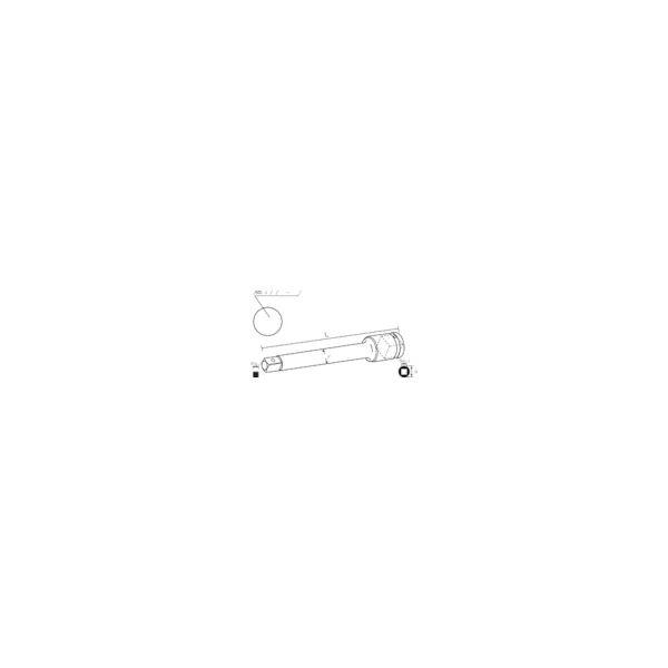 あすつく対応 「直送」 長堀工業 ナック 315E エクステンションバー 差込角9．52x150L ...