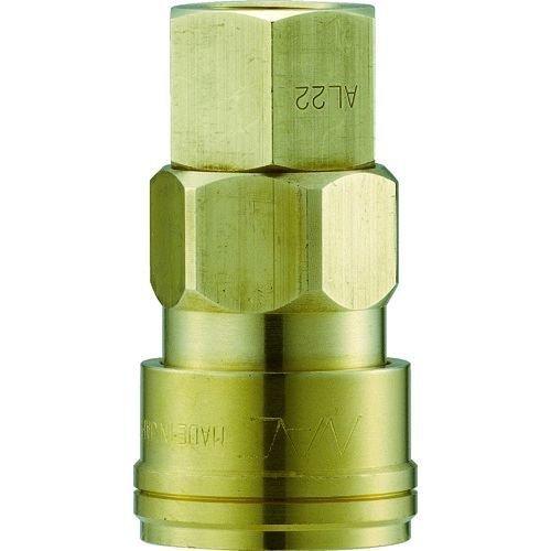 あすつく対応 「直送」 長堀工業 ナック CAL22SF2 クイックカップリング ＡＬ２０型 真鍮製...