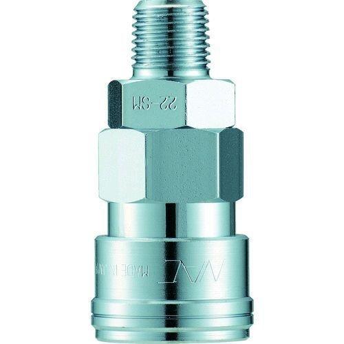 あすつく対応 「直送」 長堀工業 ナック CAL22SM クイックカップリング AL20型 鋼鉄製 ...