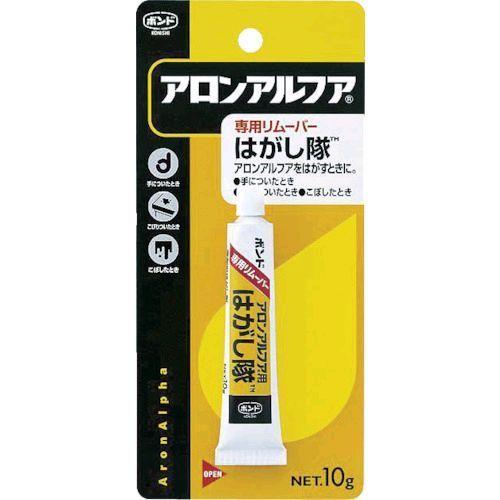 あすつく対応 「直送」 コニシ BAAHE10 瞬間接着剤用はがし液 ボンドアロンアルフア はがし隊...