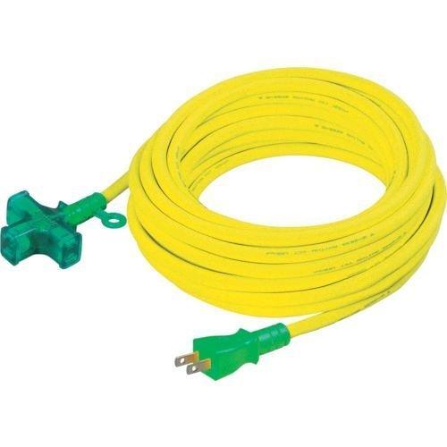 あすつく対応 「直送」 日動工業 LT220 延長コード 十字型トリプルランプ付 100V 2芯 2...