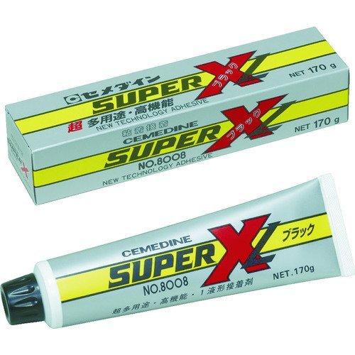 セメダイン セメダイン AX125 スーパーＸ８００８Ｌ ブラック １７０ｇ 低粘度品 ＡＸ−１２５...
