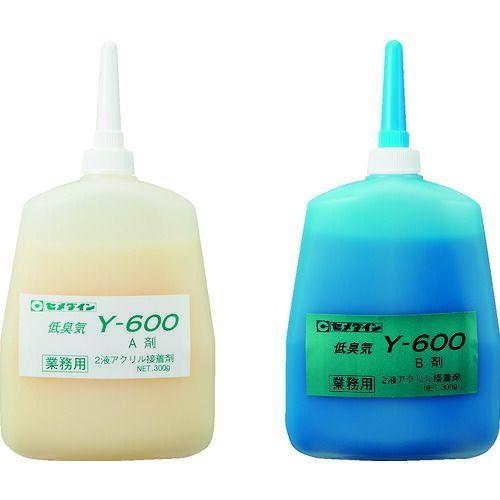 セメダイン セメダイン AY020 アクリル系接着剤 メタルロック Ｙ６００ ６００ｇセット ＡＹ−...
