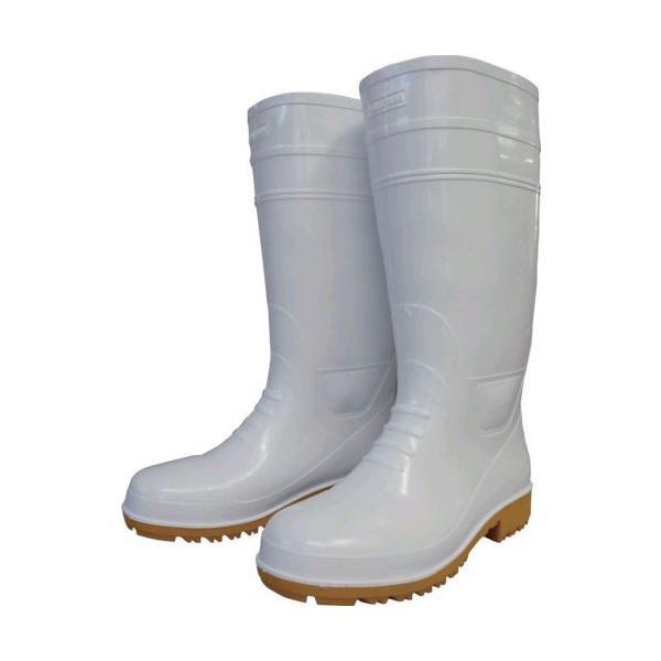 福山ゴム工業 GLA1LH 耐油長靴先芯入り ガロア＃1ホワイトL 400-2423 GLA1-LH...