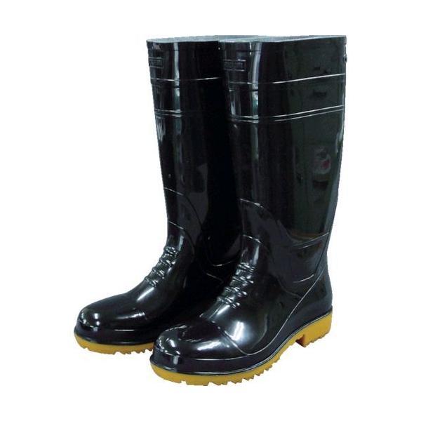 福山ゴム工業 GLA1LLB 耐油長靴先芯入り ガロア＃1ブラックLL 400-2431 GLA1-...