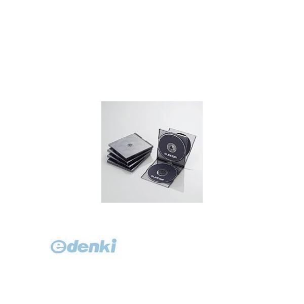 ELECOM エレコム CCD-JSCNQ5CBK Blu-ray/DVD/CDケース（標準/PS/...
