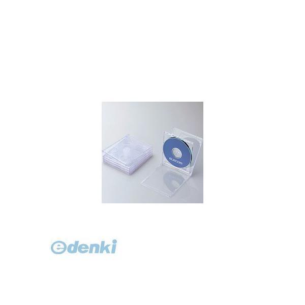 ELECOM エレコム CCD-JSCNW5CR Blu-ray/DVD/CDケース（標準/PS/2...