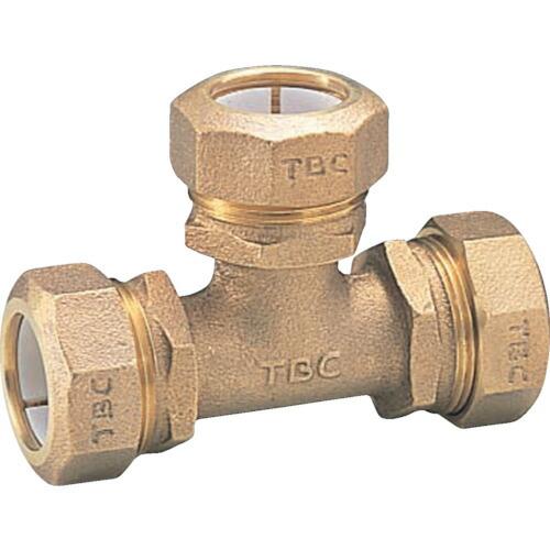 あすつく対応 「直送」 タブチ TBC 20X13PT1L PE継手チーズ1種20×13 432-4...