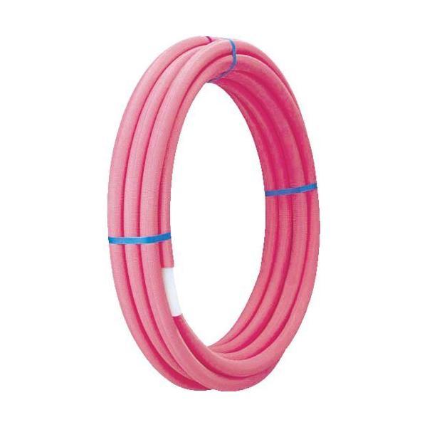 タブチ TBC HC16HON5P10M 被覆架橋ポリエチレンパイプ ピンク16mm×10M 432...