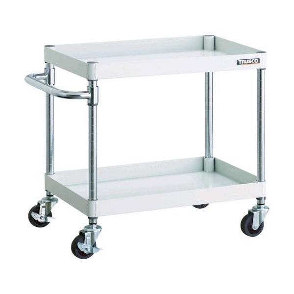 【個数：1個】 トラスコ中山 ＴＲＵＳＣＯ PEW662W ツールワゴン フェニックスワゴン 省音 ...