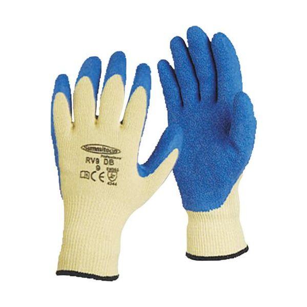 あすつく対応 「直送」 ダンロップホームプロダクツ 4495 耐切創手袋 ＲＶ９ Ｌ ダークブルー