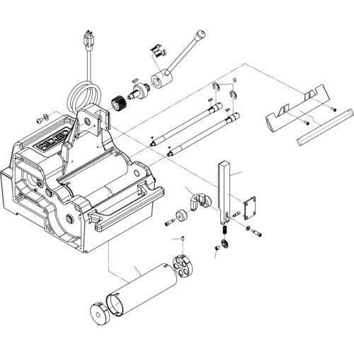 あすつく対応 「直送」 リジッド RIDGID 13143 高速管端処理機用パーツ ３ チューブロー...