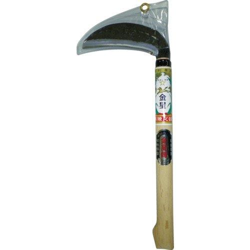 あすつく対応 「直送」 ＧＳ 120272 木鎌 きかま 金星Ａ級諸刃木鎌 刃長１６５ｍｍ 全長３９...