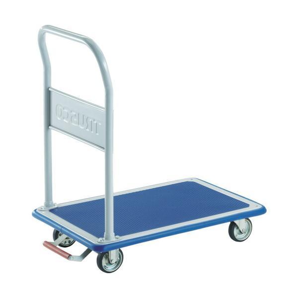 【個人宅配送不可】ＴＲＵＳＣＯ 202NKB 直送 代引不可 プレス製台車 ドンキーカート 固定式８...