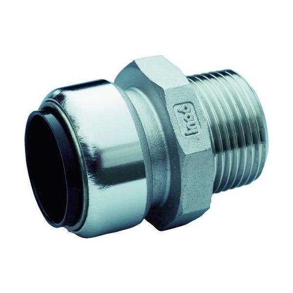 あすつく対応 「直送」 イノック  304IQSMA13SUX15A イノクイック　雄アダプタ付ソケ...