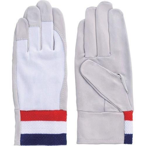 あすつく対応 「直送」 富士グローブ  5836 牛本革手袋 袖口ゴムタイプ Ｆ−８０６ 白 ＬＬ