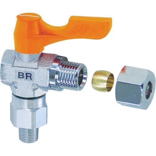 あすつく対応 「直送」 ＡＳＯＨ  BR8208 エースボールＲＶ リングジョイント型 ＰＴ１／４Ｘ...