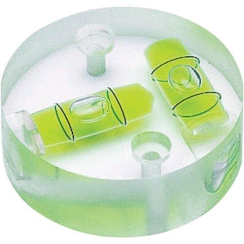 あすつく対応 「直送」 ＫＯＤ CRTH30 樹脂製水平器 丸クロス型アイベル 取付穴付 直径３０Ｍ...