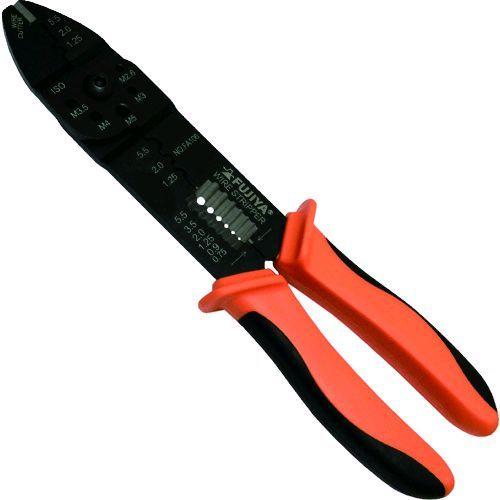 あすつく対応 「直送」 フジ矢 FA106 万能電工ペンチ ２４０ｍｍ ファストン・裸端子用 FUJ...