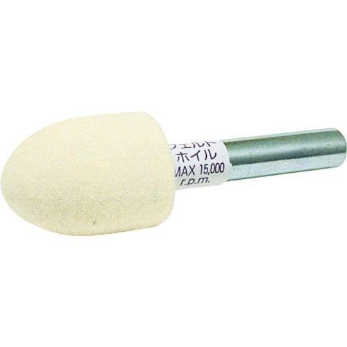 あすつく対応 「直送」 ＡＣ  FUM612H フェルトホイル　軸付　砲弾　６Ｘ１２Ｘ３ 【10個入...