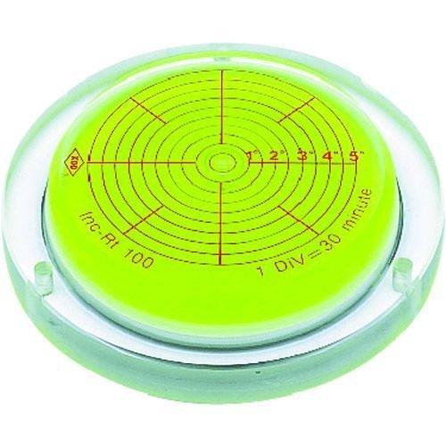 あすつく対応 「直送」 ＫＯＤ［INCRT50］ 取付穴付角度計付丸台型アイベル水平器