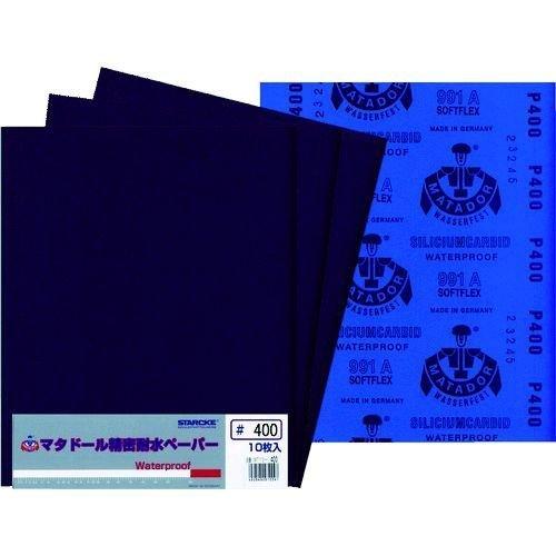 あすつく対応 「直送」 ベルスター  MT10400 マタドール耐水ペーパー ＃４００ 【10個入】