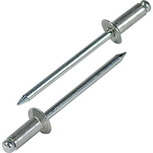 あすつく対応 「直送」 エビ［NSA54KEB］ ブラインドリベット・皿頭 エコＢＯＸ アルミ／ステ...