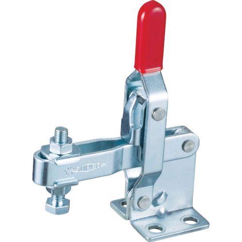 あすつく対応 「直送」 スーパー  STDA42F 下方押え型トグルクランプ 垂直ハンドル式 全長：...