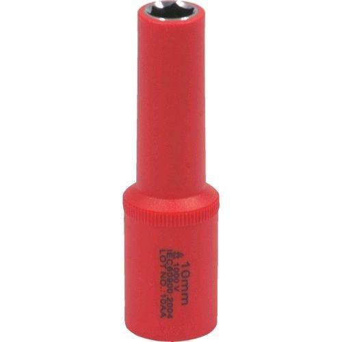 あすつく対応 「直送」 Ｔｅｃｈ−ＥＶ OLC652010SA 絶縁ソケット ３／８ ディープ ６角...