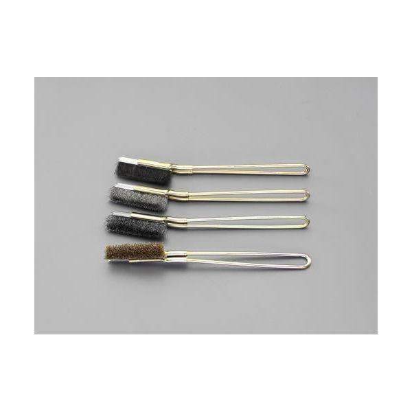 エスコ EA109GB-100 ブラシセット（ストレート） EA109GB100【キャンセル不可】