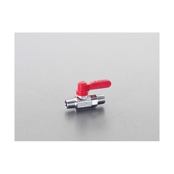 エスコ EA425AG-24 Ｒ　１／２ｘＲ　１／２ ミニボールバルブ（ロングハンドル） EA425...