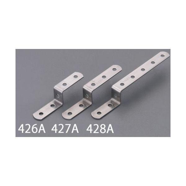 エスコ EA951EA-427A １２７　ｘ　１９ｍｍ　Ｚ型連結金具（ステンレス製） EA951EA...