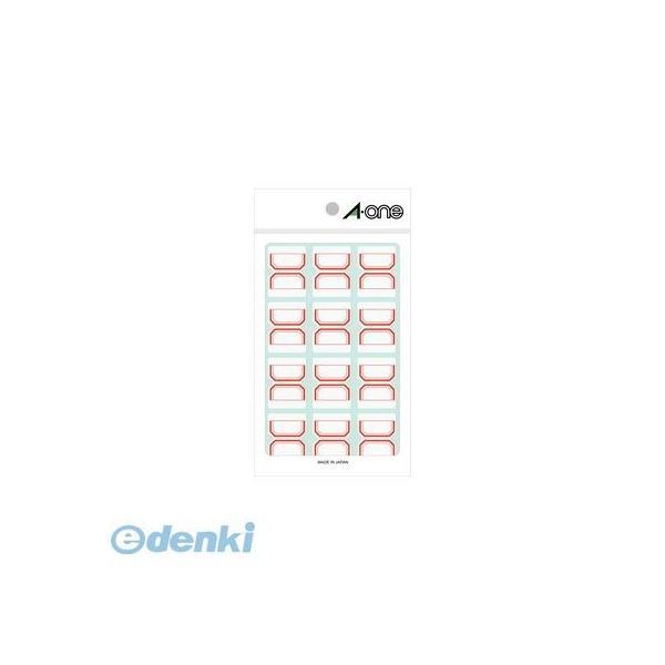 A-one エーワン 04005 セルフインデックス 中 赤 １２面 15シート スリーエム mm ...
