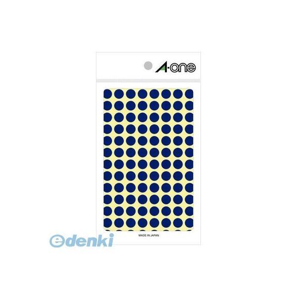 A-one エーワン 07002 カラーラベル 丸型 ９ｍｍφ 青【１Ｐ１４シート（１４５６片）】 ...