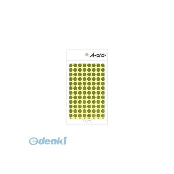A-one エーワン 07011 カラーラベル 丸型 ９ｍｍφ 金【１Ｐ８シート（８３２片）】 丸型...