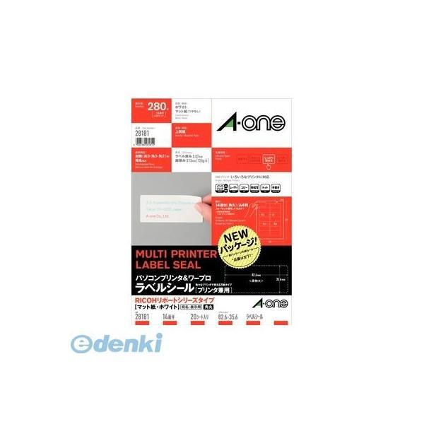A-one エーワン 28181 パソコンプリンタ＆ワープロラベルシール［プリンタ兼用］　ＲＩＣＯＨ...