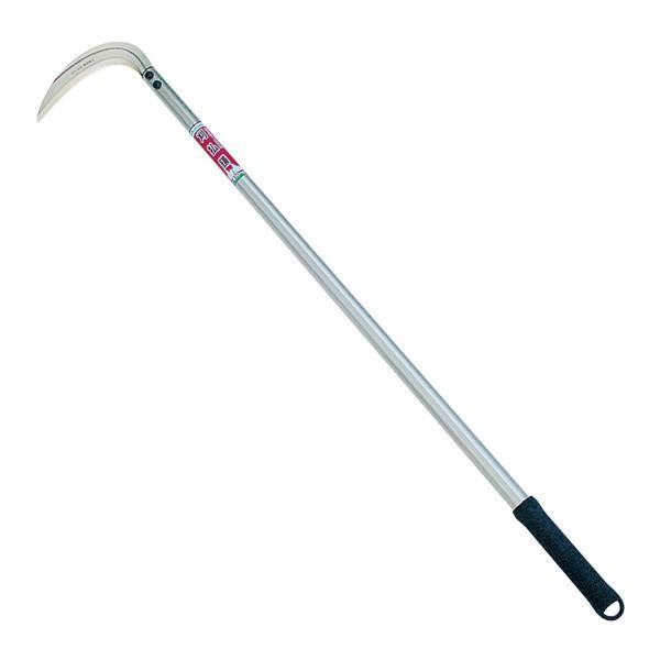 【個数：1個】石黒金属  AL-106L ステンレス アルミ長柄 刈払鎌 195mm AL106L