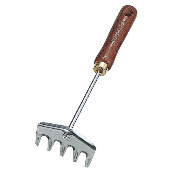 石黒金属 ［G-11］ クローム 5本爪板レーキ G11