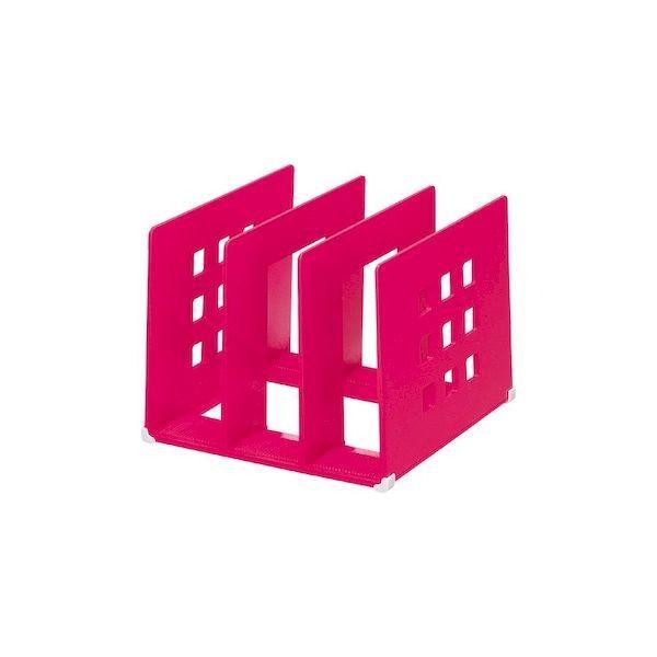 リヒトラブ（LIHIT LAB.） ［A-7321-3］ 仕切ラック＜Ｌ＞３赤【１個】 490341...