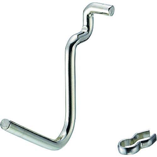 あすつく対応 「直送」 光 PBLFN-24 パンチングボードパーツ Ｌ型フック お徳用 ２０個入 ...