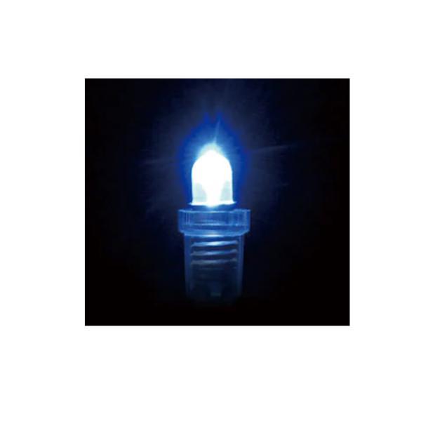 ELEKIT  LK-8BL-1.5V イーケイジャパン　超高輝度電球型LED（青色・8mm・1.5...