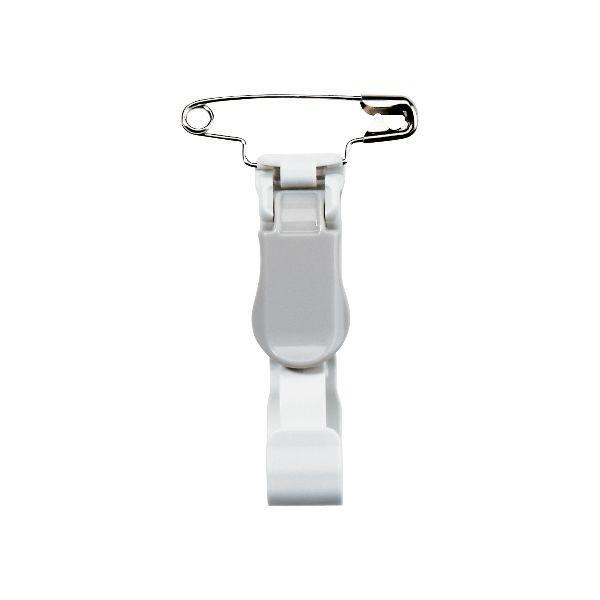 あすつく対応 「直送」 オープン工業 NX-13-GY 名札用プラクリップ 安全ピン付 灰 １０個入...