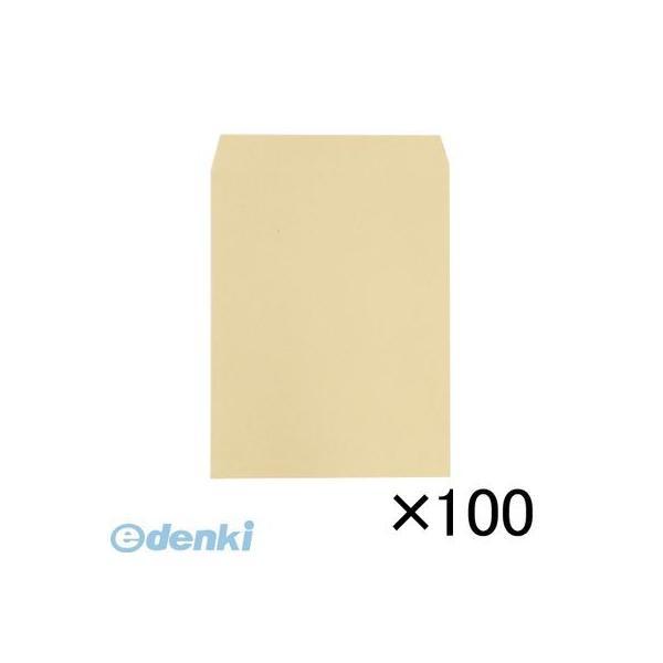 壽堂紙製品工業  00193 クラフト封筒１００枚　角３　８５ｇ